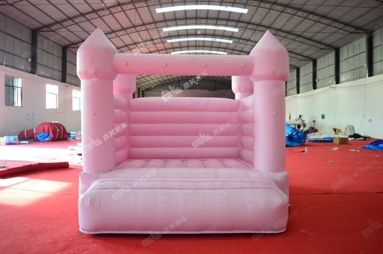 YKB053 Pink Wedding Bouncy Castle